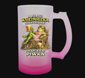 kufle 500ml szronione szklane